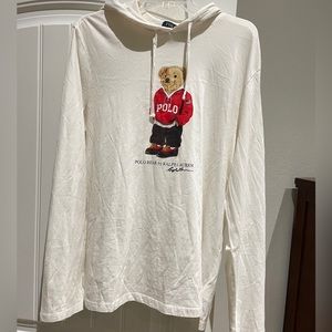 Ralph Lauren Polo Bear long sleeve Tshirt hoodie